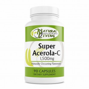 Natural Living Super Acerola-C 1,500mg 90 Capsules