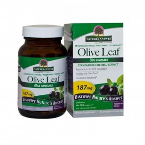Nature's Answer Oleopein Olive Leaf 60 Vegetarian Caps