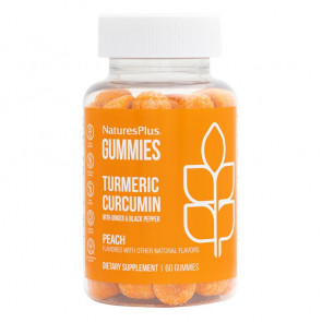 NaturesPlus Turmeric Curcumin Peach 60 Gummies