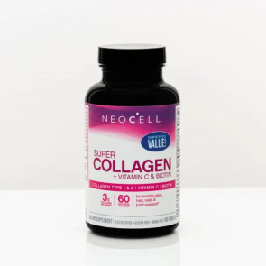 Neocell सुपर कोलेजन + विटामिन सी और बायोटिन 180 गोलियाँ