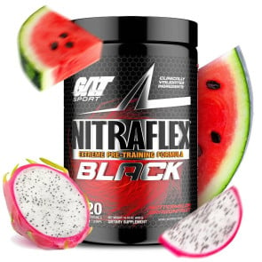 GAT Nitraflex Black Watermelon Dragon Fruit 20 Servings
