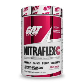 GAT Nitraflex + C Fruit Punch 30 Servings