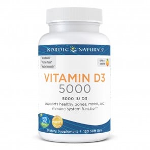 Nordic Naturals Vitamin D3 5000 IU 120 Softgels