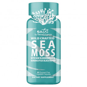 Nature's Fusion Wild Crafted Sea Moss 60 Capsules