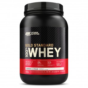 Optimum Nutrition Gold Standard 100% Whey Cookies and Cream 2 lbs