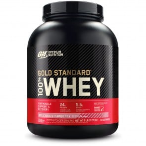 Optimum Nutrition Gold Standard 100% Whey Delicious Strawberry 5 lbs