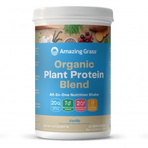 Amazing Grass Organic Plant Protein Blend Vanilla 20 Servings