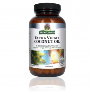 Nature's Answer Extra Virgin Coconut Oil 120 Softgels