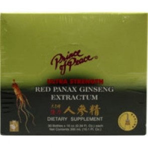 Prince of Peace Red Panax Ultra Strength Ginseng Extractum 30 pack 10.2 oz box