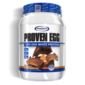Gaspari Nutrition Proven Egg 100% Egg White Protein Richie's Peanut Butter Cup 2lbs