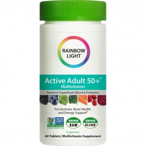 Rainbow Light Active Adult 50+ 60 Tablets