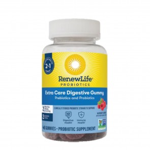 Renew Life Probiotics Extra Care Digestive 48 Gummies