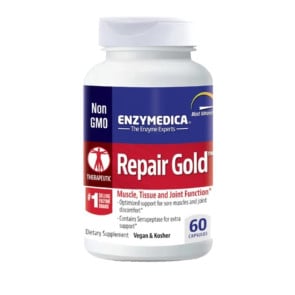 Enzymedica Repair Gold 筋肉、組織、関節機能 60 カプセル