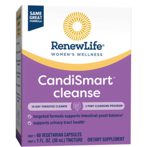 Renew Life CandiSmart Cleanse 14 Day Cleanse 2-Part Program