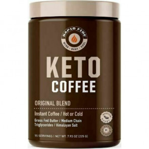 Rapid Fire Keto Coffee Original Blend Instant Coffee 7.93 oz 15 Servings 