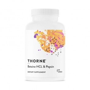Betaine HCL & Pepsin 450 Capsules by Thorne