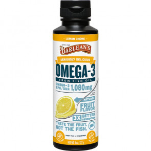Barlean's Omega-3 1,080mg Lemon Creme 16 fl oz