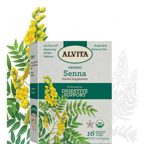 Alvita Senna Digestive Support 16 Tea Bags