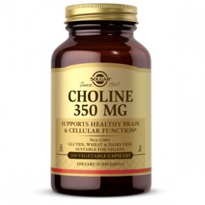 Solgar Choline 350 mg 100 Veggie Capsules