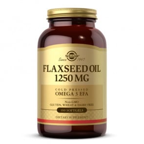 Solgar Flaxseed oil 1250 mg 100 Softgels