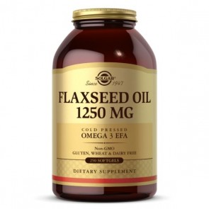 Solgar Flaxseed Oil 1250mg 250 Softgels