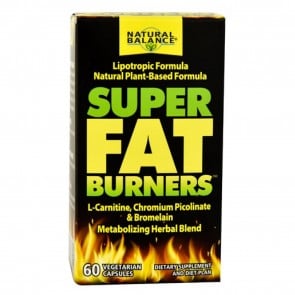 Super Fat Burners plus Bromelain 60 Capsules by Natural Balance