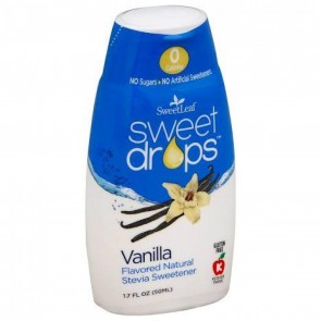 SweetLeaf - Sweet Drops Natural Stevia Sweetener Vanilla - 1.7 oz.