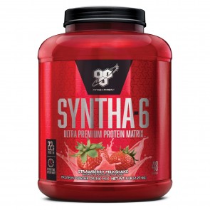 BSN Syntha-6 Ultra-Premium Protein Matrix Strawberry Milkshake 5 lbs