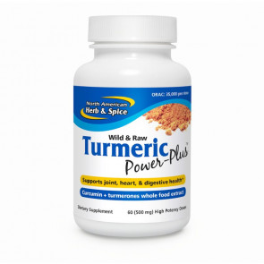 Turmeric Power-Plus 60 Capsules by North American Herb and Spice