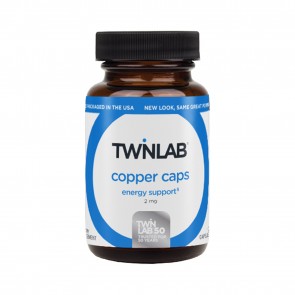 TwinLab Copper Caps 2 mg 100 Capsules