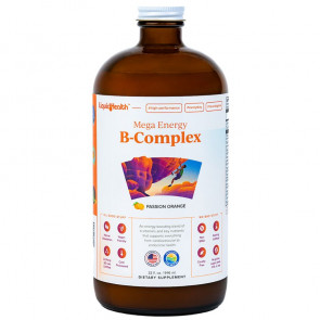 Liquid Health Mega Energy B-Complex Passion Orange 32 fl oz