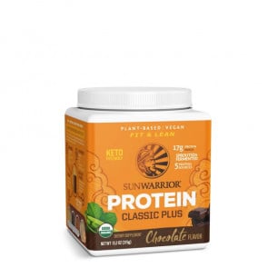 Sunwarrior Classic Plus Organic Plant-Based Protein Chocolate 13.2 oz