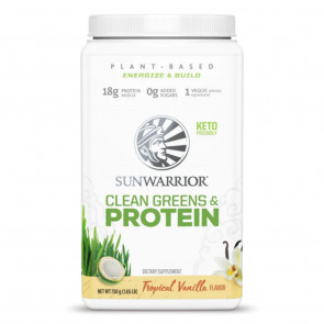 Clean Greens & Protein Tropical Vanilla 750g by SunWarrior