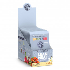 Lean Meal Illumin8 Travel Box Vanilla Box of 12 by SunWarrior