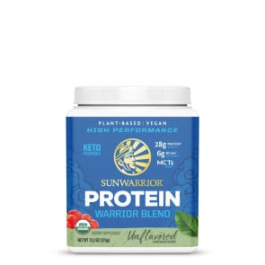 SunWarrior Warrior Blend Plant-Based Organic Protein Natural 13.2 oz