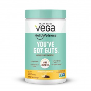 Vega Hello Wellness You’ve Got Guts Gut Health Choco Cinnamon Banana 14.3 oz