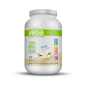 Vega Essentials Shake Plant Based Vanilla Flavored 2.4 lbs 