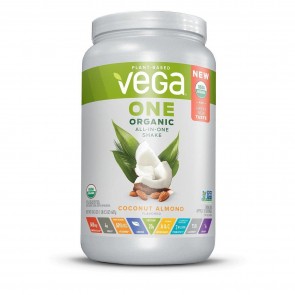 Vega One Plant Based All-In-One Shake Coconut Almond 1.8 lbs 18 Servings