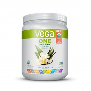 Vega One Plant Based All-In-One Shake French Vanilla 12.2 oz 9 Servings
