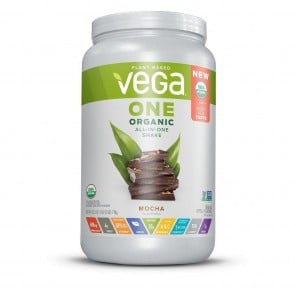 Vega One Plant Based All-In-One Shake Mocha 1.9 lbs 18 Servings