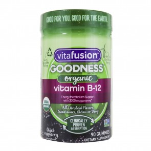 Vitafusion Gummy Goodness Organic Vitamin B-12 90 Gummies
