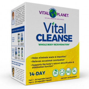 Vital Cleanse Whole Body Rejuvenation 14-Day 2 Parts 28 Capsules