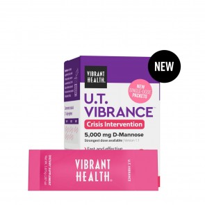 Vibrant Health U.T. Vibrance Crisis Intervention 5,000 mg D-Mannose 10 Discreet Packets