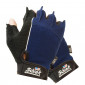 Schiek Sports Model 510 Cross Training and Fitness Gloves Unisex "Gel" Royal Blue/Black