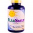FlaxSmart, Certified Organic Cold Pressed Flax Oil, 180 Softgel Capsules by Renew Life