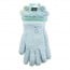 Earth Therapeutics Aloe Moisture Gloves 1 Pair (Blue)